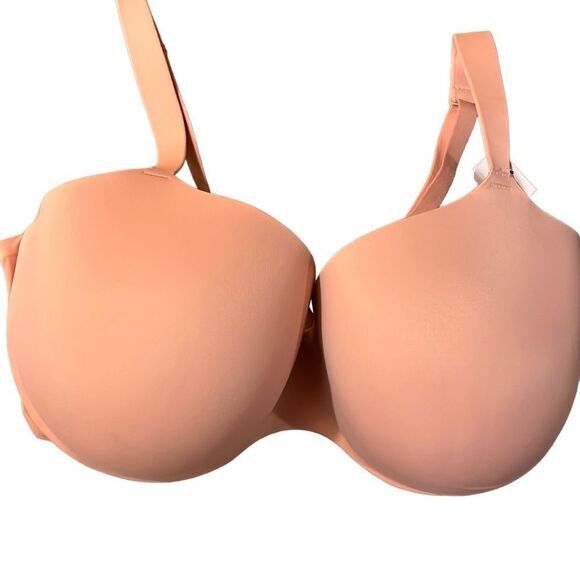 Auden Other - Auden womens bra Size 46‎ DDD Rose Demi coverage romantic underwire NWT
